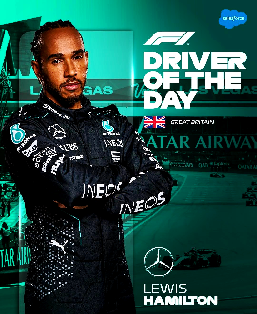 梅赛德斯横扫迈凯伦，汉密尔顿关键制胜